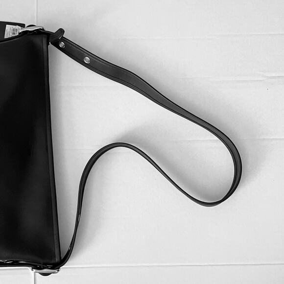 Coach Peanuts Snoopy Bleecker Duffle - Black Leather Crossbody Shoulder Limited - Picture 8 of 16